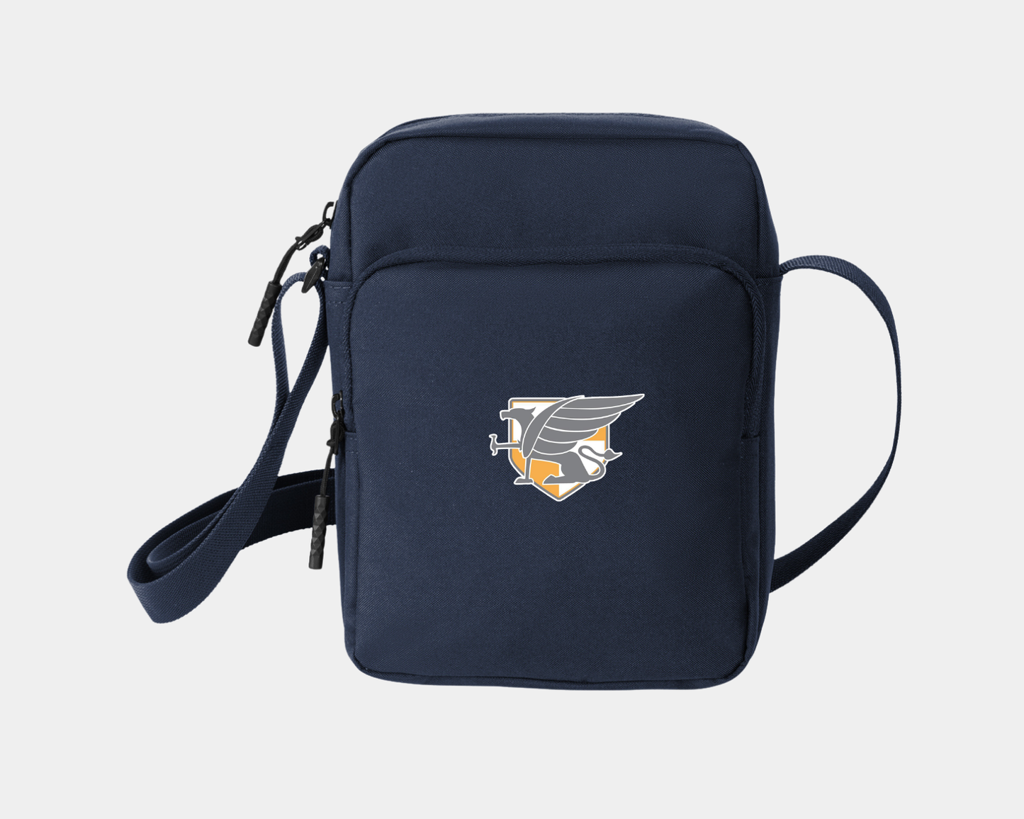 Embroidered Crossbody Bag with Aristoi Logo
