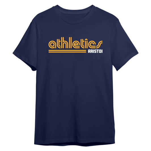 Groovy Style- (Athletics) "Custom Name & Number" 100% Cotton Tee