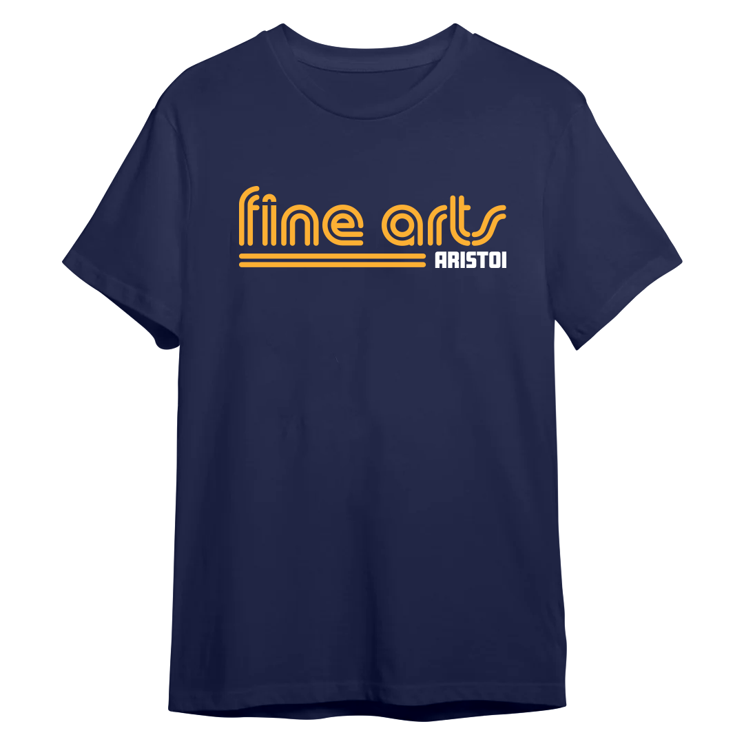 Groovy Style Fine Arts Performance Tee in Navy