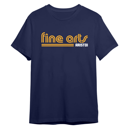 Groovy Style Fine Arts Performance Tee in Navy