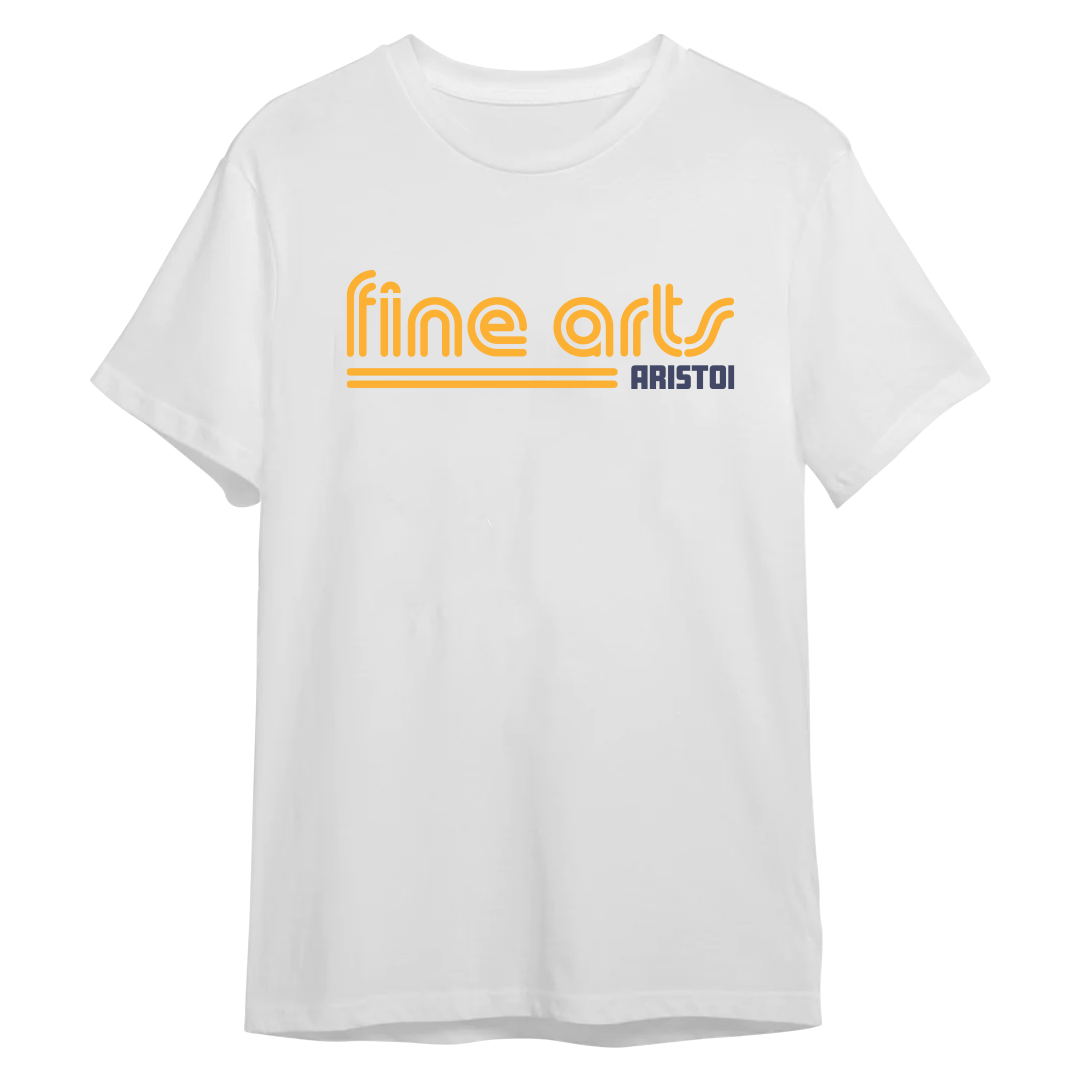 Groovy Style Fine Arts Performance Tee in White