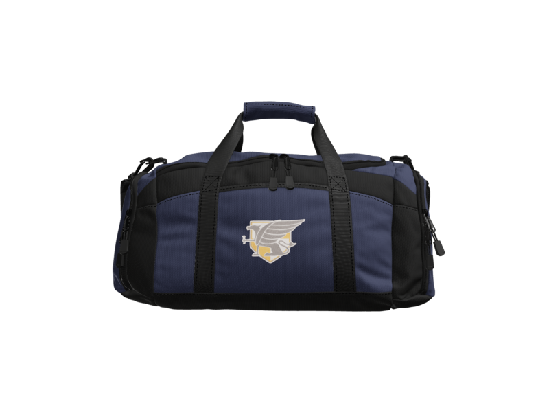 Embroidered Aristoi Duffle Bag