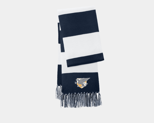 Embroidered Spectator Scarf with Aristoi Logo
